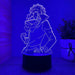 Bungo Stray Dogs Chuya Nakahara Manga 3D LED NIGHT LIGHT LAMPS - KustomboxNight Lights & Ambient LightingKustomboxStandard Black Base