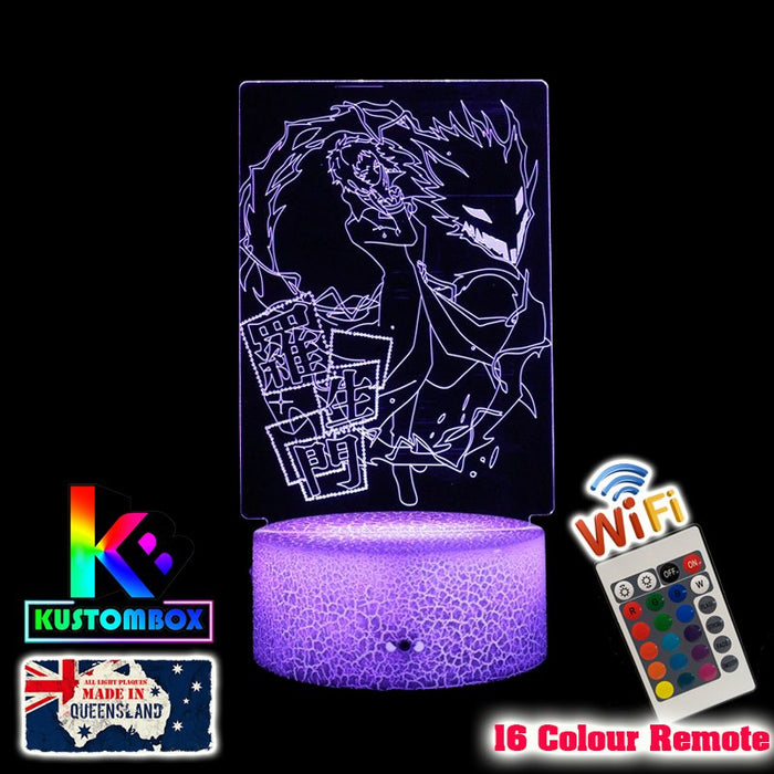 Bungo Stray Dogs Chuya Nakahara Manga Anime 3D LED NIGHT LIGHT LAMP - KustomboxNight Lights & Ambient LightingKustomboxStandard Black Base