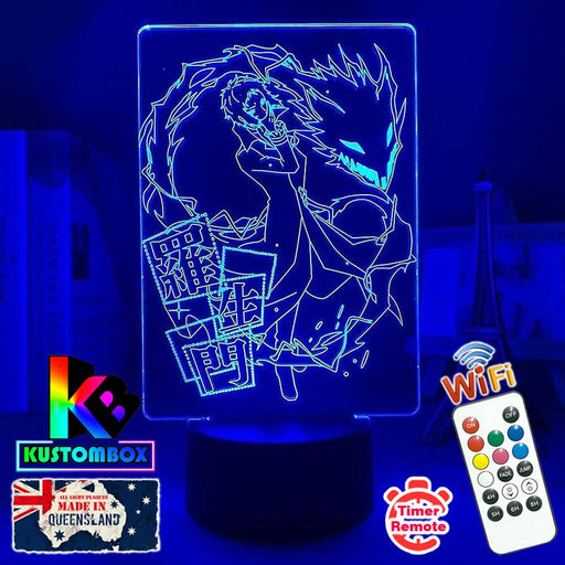 Bungo Stray Dogs Chuya Nakahara Manga Anime 3D LED NIGHT LIGHT LAMP - KustomboxNight Lights & Ambient LightingKustomboxStandard Black Base