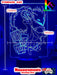 Bungo Stray Dogs Chuya Nakahara Manga Anime 3D LED NIGHT LIGHT LAMP - KustomboxNight Lights & Ambient LightingKustomboxStandard Black Base
