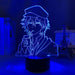Bungo Stray Dogs Ranpo Edogawa Manga Anime 3D LED NIGHT LIGHT LAMP - KustomboxNight Lights & Ambient LightingKustomboxStandard Black Base