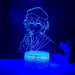 Bungo Stray Dogs Ranpo Edogawa Manga Anime 3D LED NIGHT LIGHT LAMP - KustomboxNight Lights & Ambient LightingKustomboxStandard Black Base