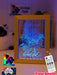 Butterflies Life is Beautiful Personalised Name Timber Frame USB 3D LED Night Light Lamp - KustomboxNight Lights & Ambient LightingKustomboxTimber Frame Light - $34.99