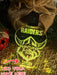 Canberra Raiders Football Personalised Christmas Bauble 3D LED Light Decoration - KustomboxNight Lights & Ambient LightingKustomboxBauble - No Name