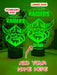 Canberra Raiders Rugby League Football Club LED Night Light - KustomboxNight Lights & Ambient LightingKustomboxStandard Size