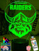 Canberra Raiders Rugby League Football Club LED Night Light - KustomboxNight Lights & Ambient LightingKustomboxStandard Size