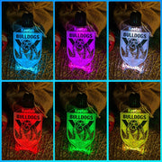 Canterbury Bulldogs Football Personalised Christmas Bauble 3D LED Light Decoration - KustomboxNight Lights & Ambient LightingKustomboxBauble - No Name