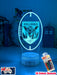 Canterbury Bulldogs Rugby League Club 3D LED Night Light - KustomboxNight Lights & Ambient LightingKustomboxStandard Size
