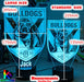 Canterbury Bulldogs Rugby League Football Club LED Night Light - KustomboxNight Lights & Ambient LightingKustomboxStandard Size