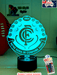 CARLTON Blues Football Club 3D LED Night Light Lamp - KustomboxNight Lights & Ambient LightingKustomboxStandard Size - No Name