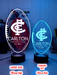 Carlton Football Club Australian Football 3D LED Night Light - KustomboxNight Lights & Ambient LightingKustomboxStandard Size - No Name