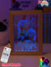 Cats Laying in Trees Personalised Name Timber Picture Frame USB 3D LED Night Light Lamp - KustomboxNight Lights & Ambient LightingKustomboxTimber Frame Light