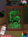 Cats Laying in Trees Personalised Name Timber Picture Frame USB 3D LED Night Light Lamp - KustomboxNight Lights & Ambient LightingKustomboxTimber Frame Light