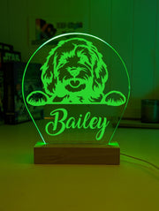Cavoodle Personalised Name 3D LED Room Light Decor (Copy) - KustomboxNight Lights & Ambient LightingKustomboxStandard Size