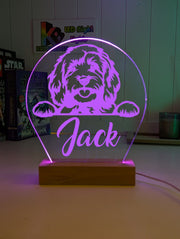 Cavoodle Personalised Name 3D LED Room Light Decor (Copy) - KustomboxNight Lights & Ambient LightingKustomboxStandard Size