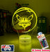Charlotte Hornets Basketball Team 3D LED Night Light Lamp - KustomboxNight Lights & Ambient LightingKustomboxStandard Size