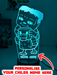 Chicken Jockey Minecraft Personalised 3D LED Night Light Lamp - KustomboxNight Lights & Ambient LightingKustomboxStandard Size