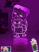 Chicken Jockey Minecraft Personalised 3D LED Night Light Lamp - KustomboxNight Lights & Ambient LightingKustomboxStandard Size