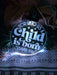 Child is Born ISAIAIH 9:6 Christmas Tree Bauble 3d LED Light Decoration - KustomboxNight Lights & Ambient LightingKustomboxBauble - Standard Size