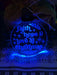 Christmas Faith Hope and Love Tree Bauble 3d LED Night Light Decoration - KustomboxNight Lights & Ambient LightingKustomboxBauble - Standard Size