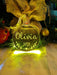 Christmas Personalised Name Bauble LED Light Up Hanging Decoration - KustomboxNight Lights & Ambient LightingKustomboxBauble - Standard Size