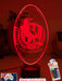 Collingwood Magpie Australian Football Club 3D LED Night Light Lamp - KustomboxNight Lights & Ambient LightingKustomboxStandard Size