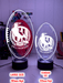 Collingwood Magpie Australian Football Club 3D LED Night Light Lamp - KustomboxNight Lights & Ambient LightingKustomboxStandard Size