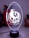 Collingwood Magpie Australian Football Club 3D LED Night Light Lamp - KustomboxNight Lights & Ambient LightingKustomboxStandard Size