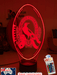 Collingwood Magpie Australian Football Club 3D LED Night Light - KustomboxNight Lights & Ambient LightingKustomboxStandard Size