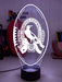 Collingwood Magpie Australian Football Club 3D LED Night Light - KustomboxNight Lights & Ambient LightingKustomboxStandard Size