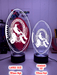 Collingwood Magpie Australian Football Club 3D LED Night Light - KustomboxNight Lights & Ambient LightingKustomboxStandard Size