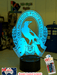 COLLINGWOOD MAGPIES Australian Football Club 3D LED Night Light - KustomboxNight Lights & Ambient LightingKustomboxStandard Size