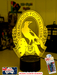 COLLINGWOOD MAGPIES Australian Football Club 3D LED Night Light - KustomboxNight Lights & Ambient LightingKustomboxStandard Size