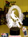 COLLINGWOOD MAGPIES Australian Football Club 3D LED Night Light - KustomboxNight Lights & Ambient LightingKustomboxStandard Size