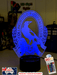 COLLINGWOOD MAGPIES Australian Football Club 3D LED Night Light - KustomboxNight Lights & Ambient LightingKustomboxStandard Size