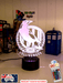 Collingwood Magpies Australian Football Club 3D LED Night Sports Light - KustomboxNight Lights & Ambient LightingKustomboxStandard Size