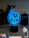 Collingwood Magpies Australian Football Club 3D LED Night Sports Light - KustomboxNight Lights & Ambient LightingKustomboxStandard Size