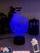 Collingwood Magpies Australian Football Club 3D LED Night Sports Light - KustomboxNight Lights & Ambient LightingKustomboxStandard Size