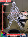 Cristiano Ronaldo Portuguese Footballer Player 3D LED Night Light - KustomboxNight Lights & Ambient LightingKustomboxStandard LightWhite Crack Base
