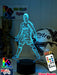 Cristiano Ronaldo Portuguese Footballer Player 3D LED Night Light - KustomboxNight Lights & Ambient LightingKustomboxStandard LightWhite Crack Base