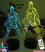 Cristiano Ronaldo Portuguese Footballer Player 3D LED Night Light - KustomboxNight Lights & Ambient LightingKustomboxStandard LightWhite Crack Base