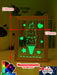 Cute Kawaii Ice cream Personalised Name Timber Picture Frame USB 3D LED Night Light Lamp - KustomboxNight Lights & Ambient LightingKustomboxTimber Frame Light