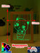 Cute Kitty Cat Personalised Name Timber Picture Frame USB 3D LED Night Light Lamp - KustomboxNight Lights & Ambient LightingKustomboxTimber Frame Light