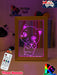 Cute Kitty Cat Personalised Name Timber Picture Frame USB 3D LED Night Light Lamp - KustomboxNight Lights & Ambient LightingKustomboxTimber Frame Light