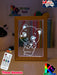 Cute Kitty Cat Personalised Name Timber Picture Frame USB 3D LED Night Light Lamp - KustomboxNight Lights & Ambient LightingKustomboxTimber Frame Light