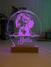 Dachshund Dog Personalised Name 3D LED Room Light Decor - KustomboxNight Lights & Ambient LightingKustomboxStandard Size