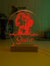 Dachshund Dog Personalised Name 3D LED Room Light Decor - KustomboxNight Lights & Ambient LightingKustomboxStandard Size