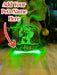 Dachshund Dog Personalised Name Christmas Light Bauble Decoration - KustomboxNight Lights & Ambient LightingKustomboxBauble - Standard Size