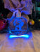 Dachshund Dog Personalised Name Christmas Light Bauble Decoration - KustomboxNight Lights & Ambient LightingKustomboxBauble - Standard Size