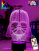 Darth Vader Wire Mask Helmet 3D LED Night Light Lamp - KustomboxNight Lights & Ambient LightingKustomboxStandard Size
